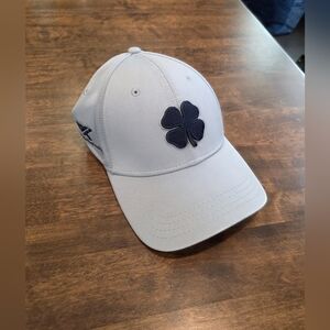 NWT Black Clover Live Lucky Light Gray Hat S/M World Wide Technology